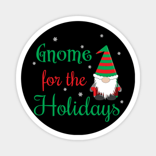 Gnome For The Holidays Color Magnet